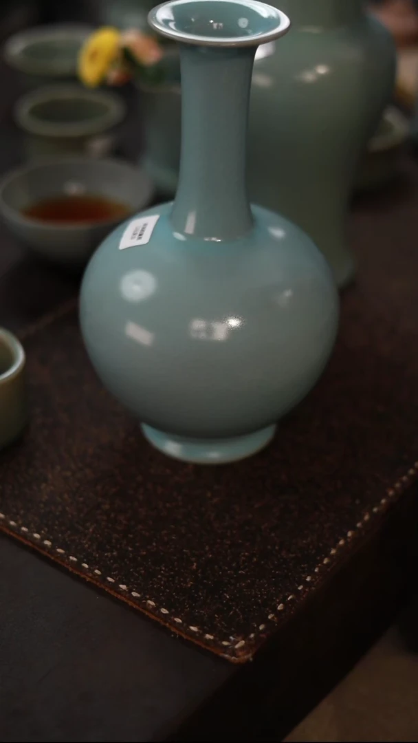 【闪购商品】杯微瑕清凉寺仿古鼓腹瓶