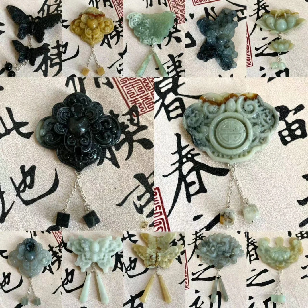 铜合金吊坠 MeMe原创手作  定制专属链接 天然吊坠 纯手工背云