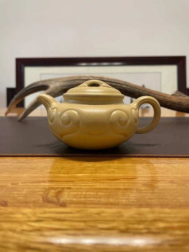 黄龙山4号井半手本绿仿鼓如意230cc