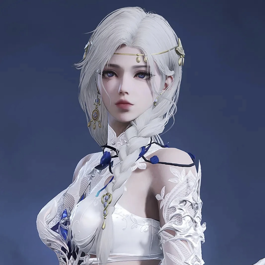 国服永劫无间捏脸女脸型深海玫瑰迦南御姐端游手游通用捏脸卡直充