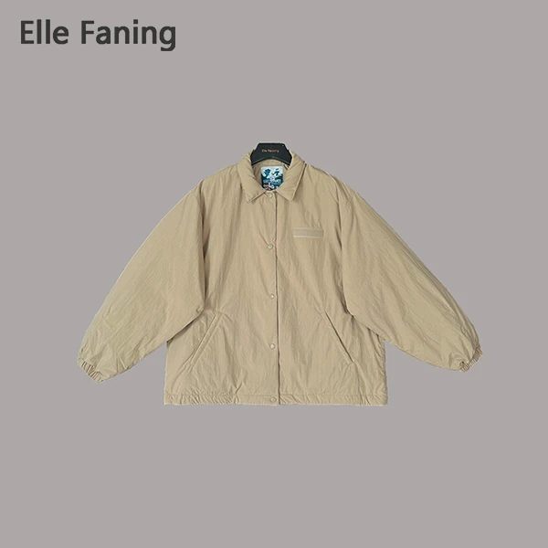 芒果优选-自由向东纯色简约廓形羽绒服