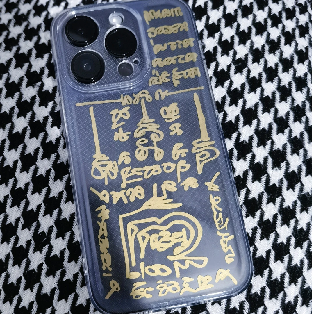 吉泰莱 手写文文 手机保护壳