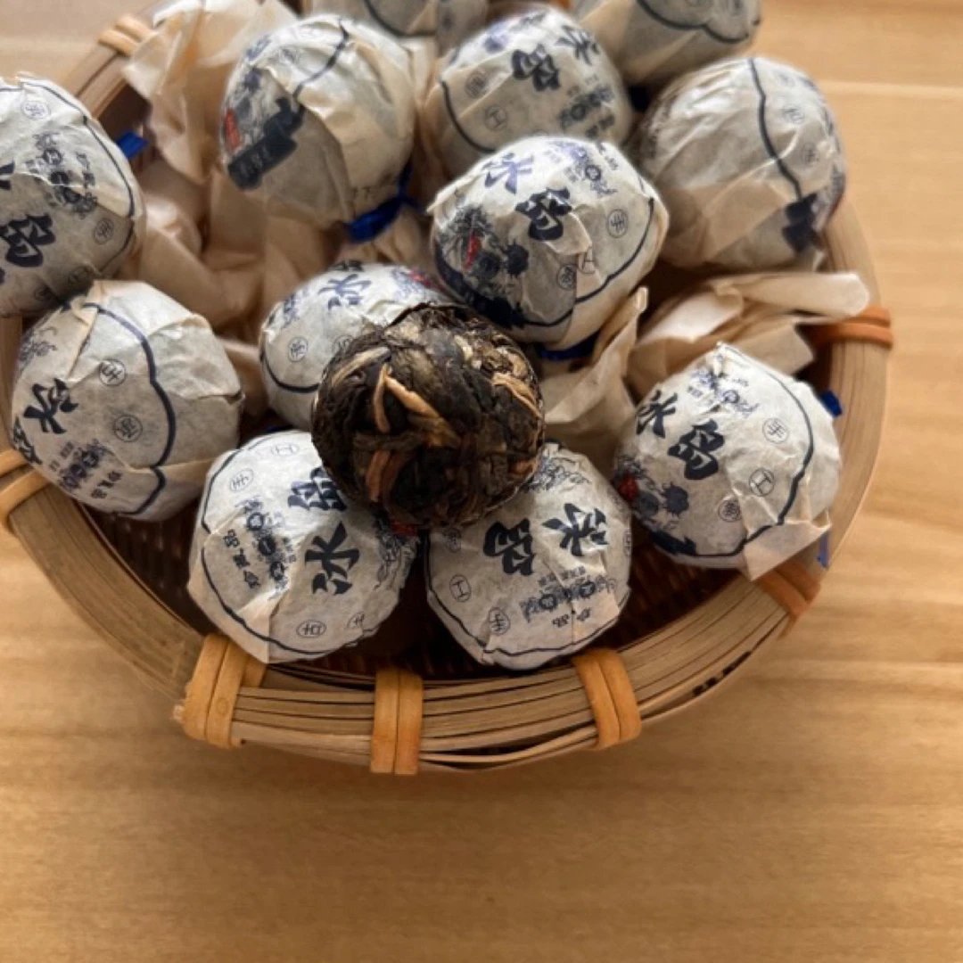 冰岛普洱生茶紧压茶龙珠6颗