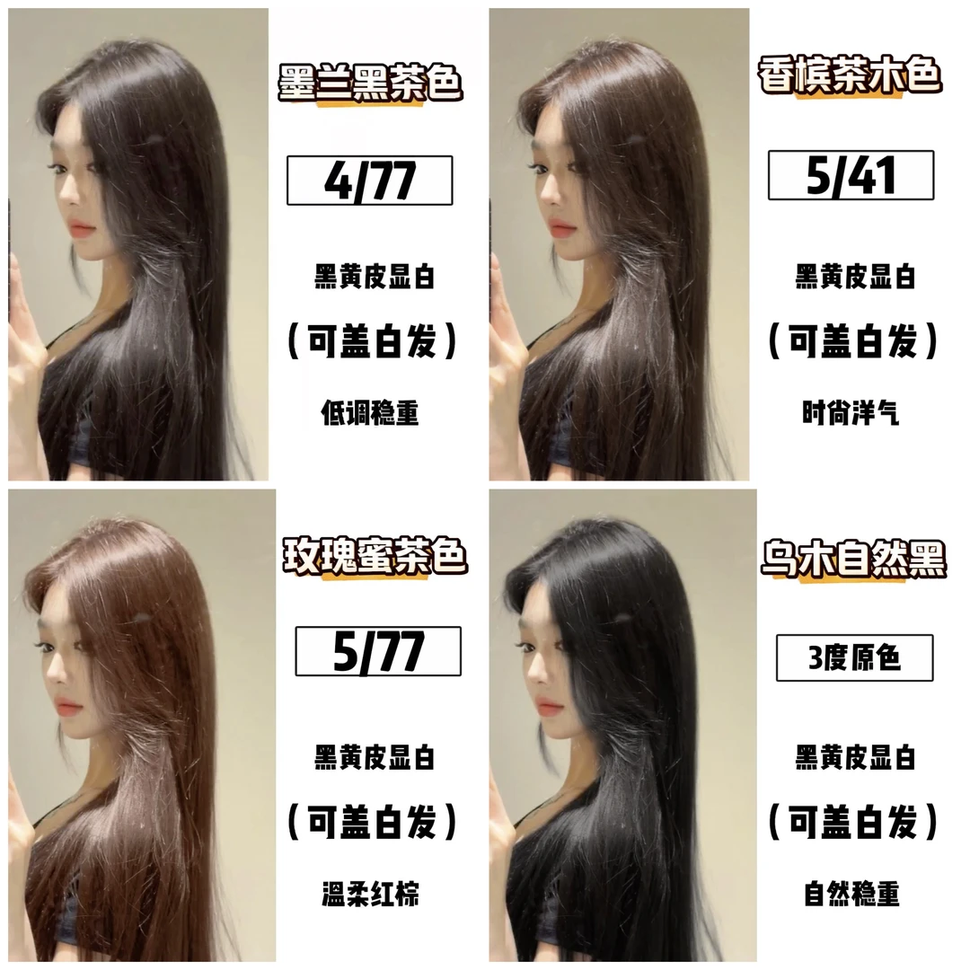 f理发店专用大双支护理型染发膏【送染发工具（梳子 碗） 】KST