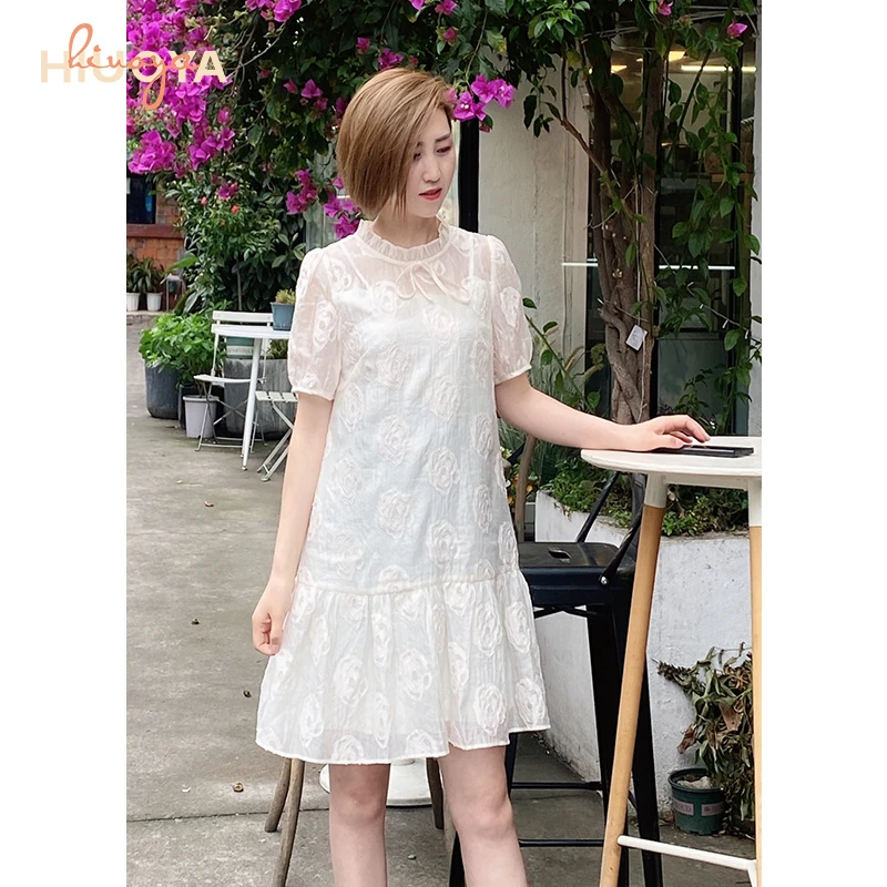 柚盐【夏装福利】夏季中国风气质时尚显瘦a字连衣裙 23271966