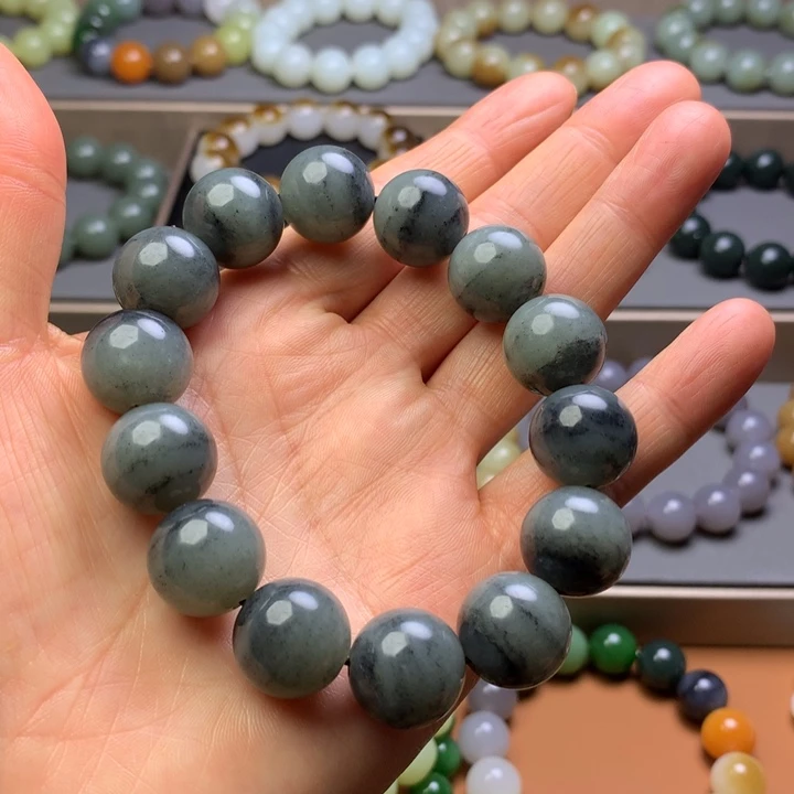 和田玉手串未镶嵌