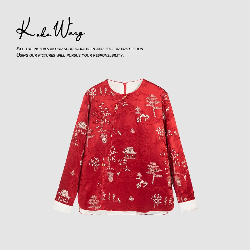 KOKOWANG春节战袍韵起东方系列国风复古高级上衣外套130684A05W58