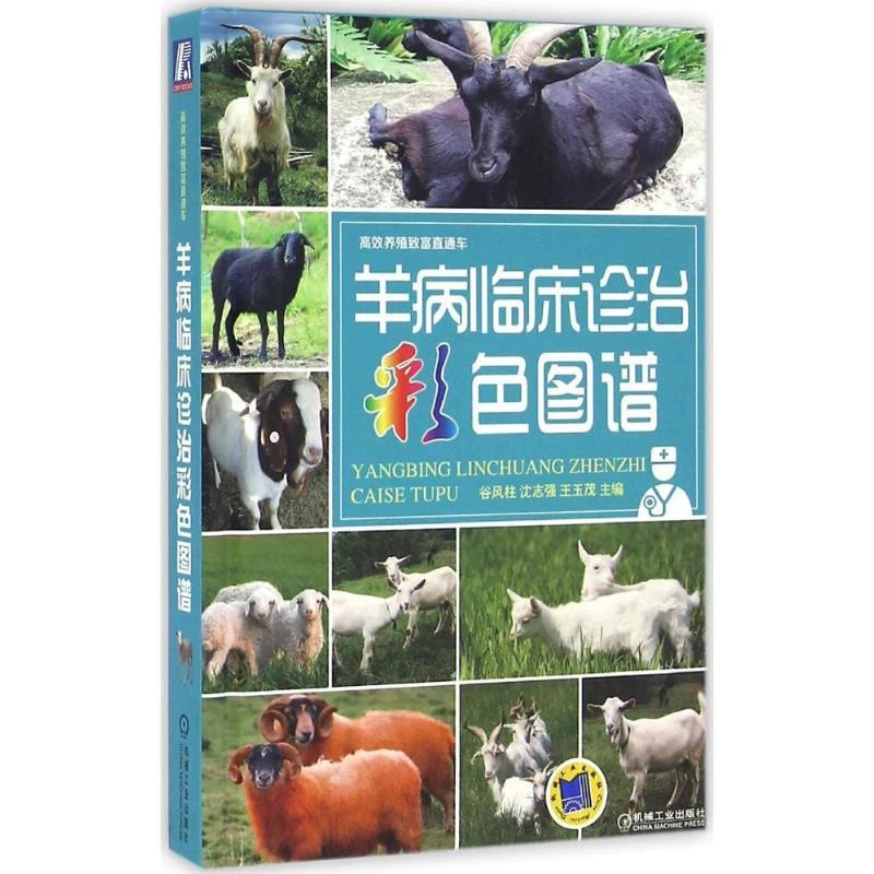 羊病临床诊治彩色图谱实用羊病防治新技术手册 疾病防治诊断治疗