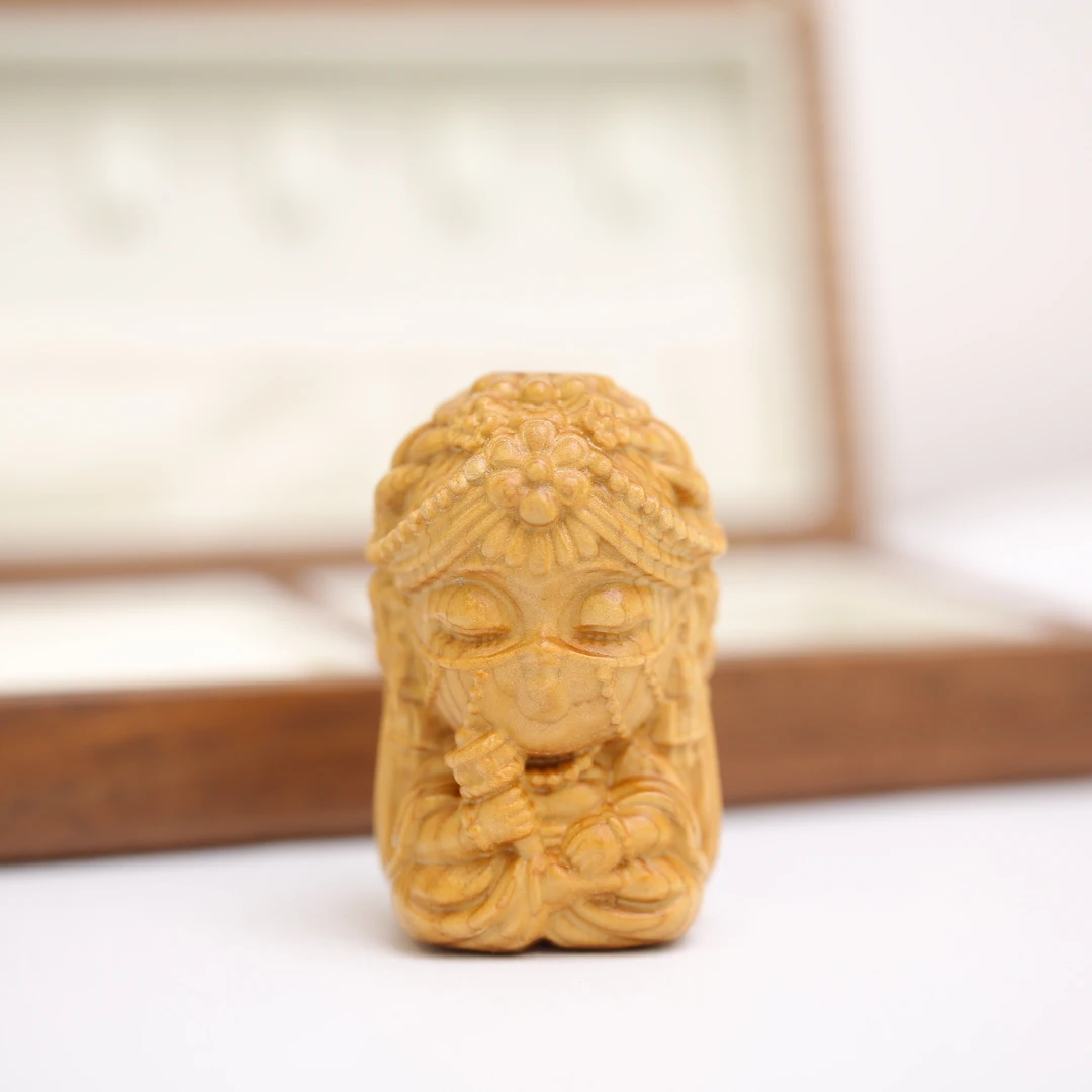 【云边】崖柏57mm*35mm 扎基拉姆 摆件（多样性发货）