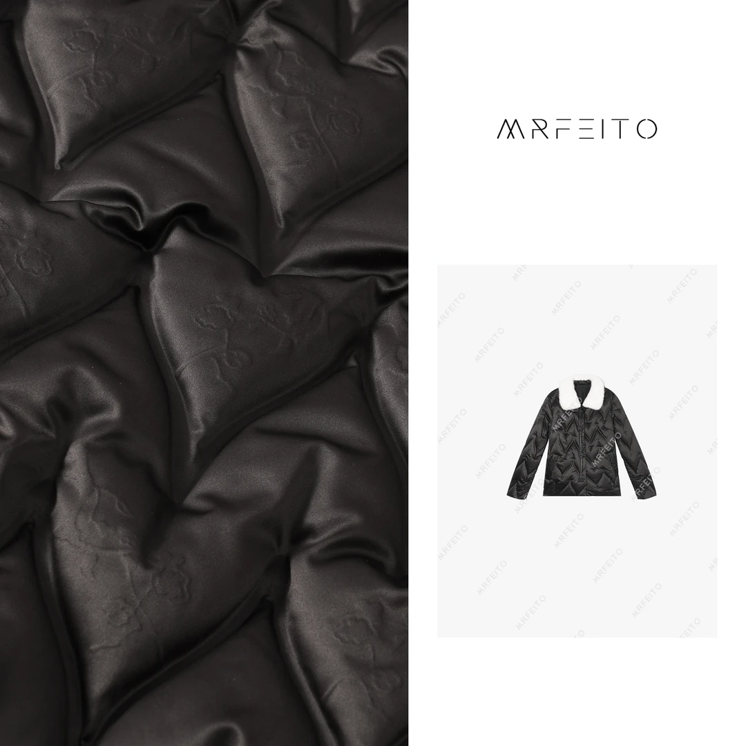 MRFEITO【冬日街灯】秋冬保暖时尚毛领女士羽绒服H87YR01D29103