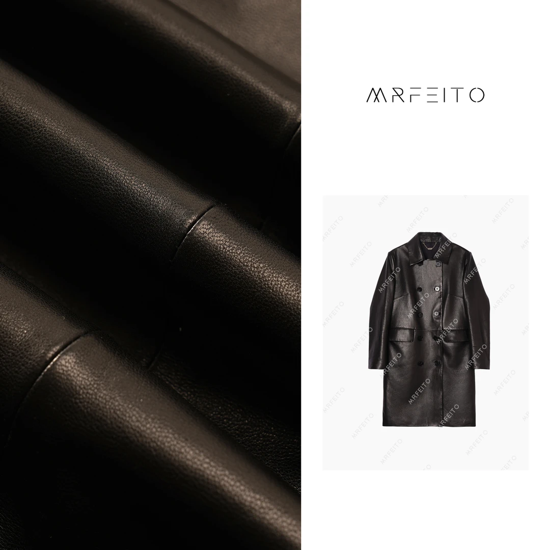 【马德里】进口超细时尚重工软皮衣H58PY01Q27861