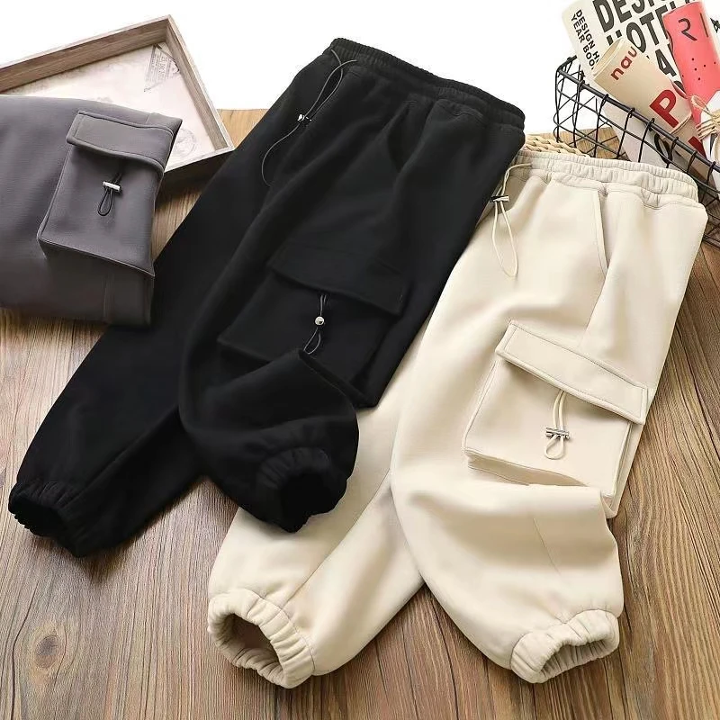 2009秋款上新男童运动裤儿童宽松中大童秋季新潮童时尚大口袋