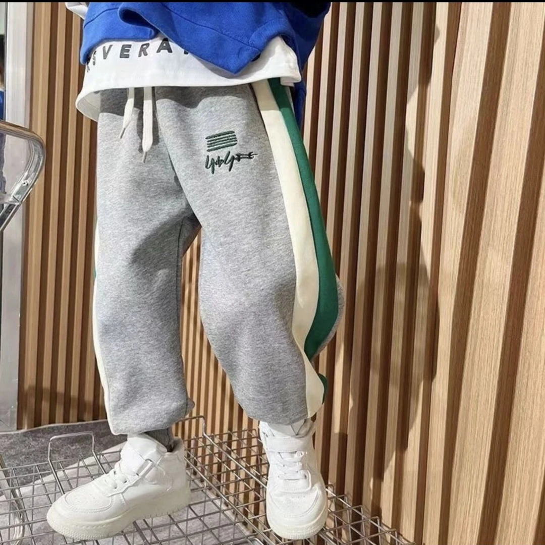 PT1402(身高+10)新款儿童童装时尚流男女童百搭洋气秋款裤子长裤