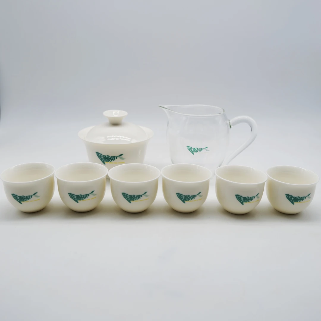 【冰古聖山生】蓝鲸茶厂专用盖碗 一套