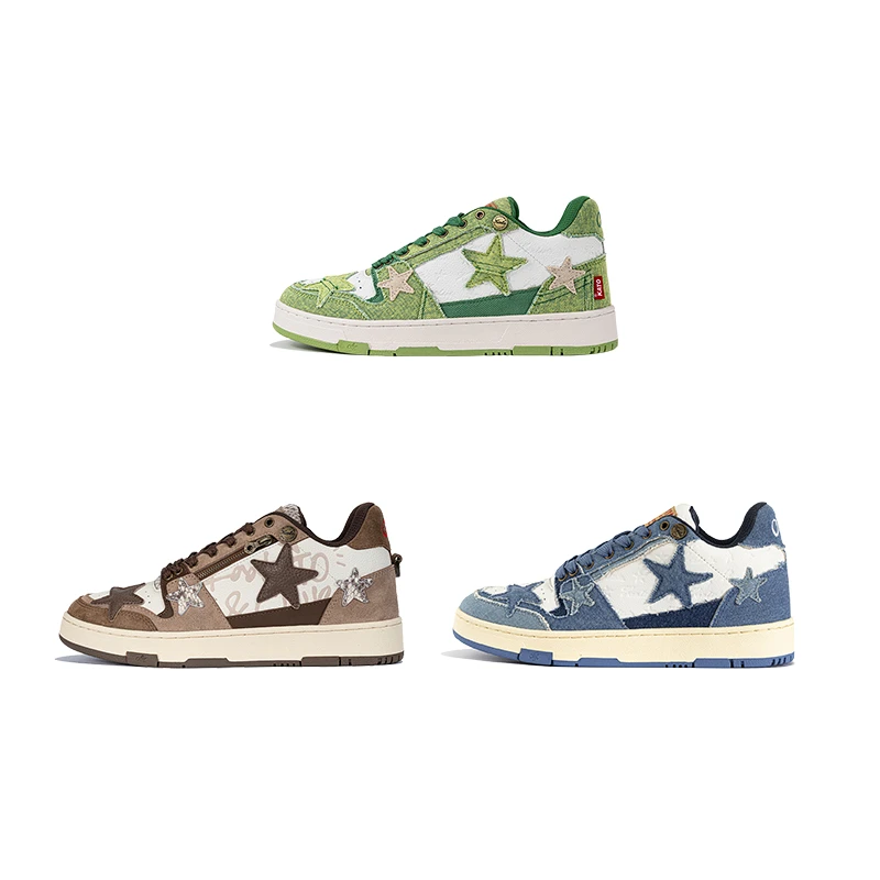 Kaalixto达人专属国潮牌正品星星鞋低帮百搭交个朋友