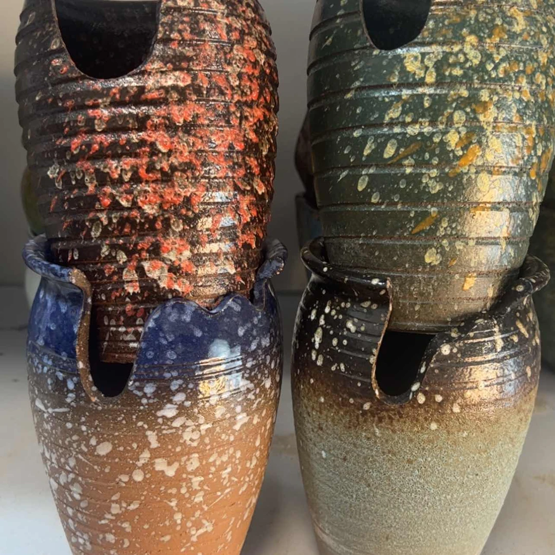【闪购商品】紫砂花盆口12高19