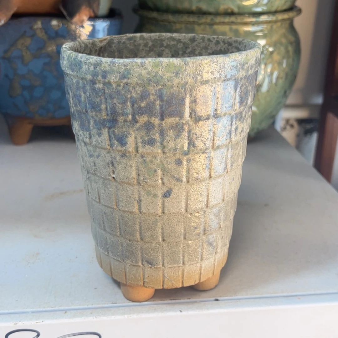 【闪购商品】紫砂花盆口11.5高16