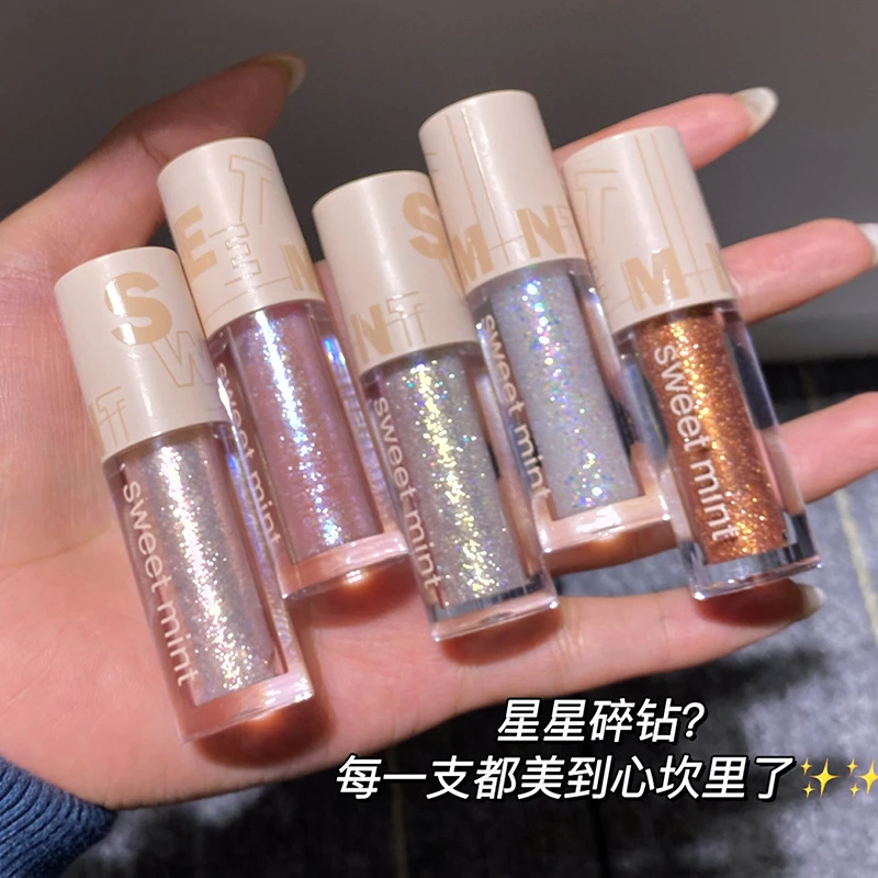亮晶晶眼影棒液体眼影超细闪爆闪亮片一滴泪小众新手眼妆
