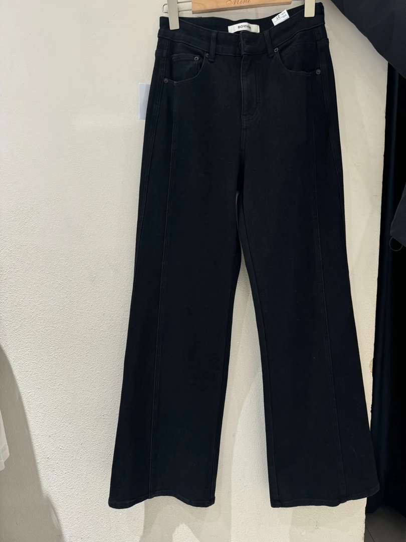 63766-3加绒牛仔裤黑色