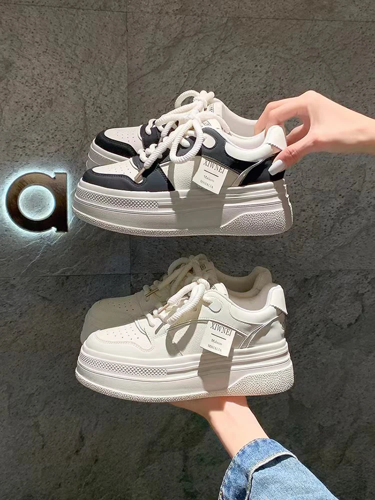 5218真皮小白鞋女秋冬款时尚百搭潮流低帮