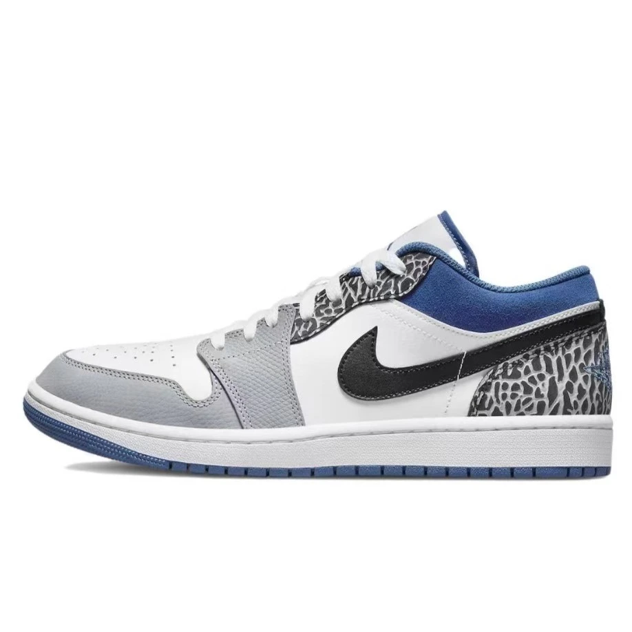 NIKE Air Jordan 1 Low 爆裂纹 男子复古低帮篮球鞋 DM1199-140