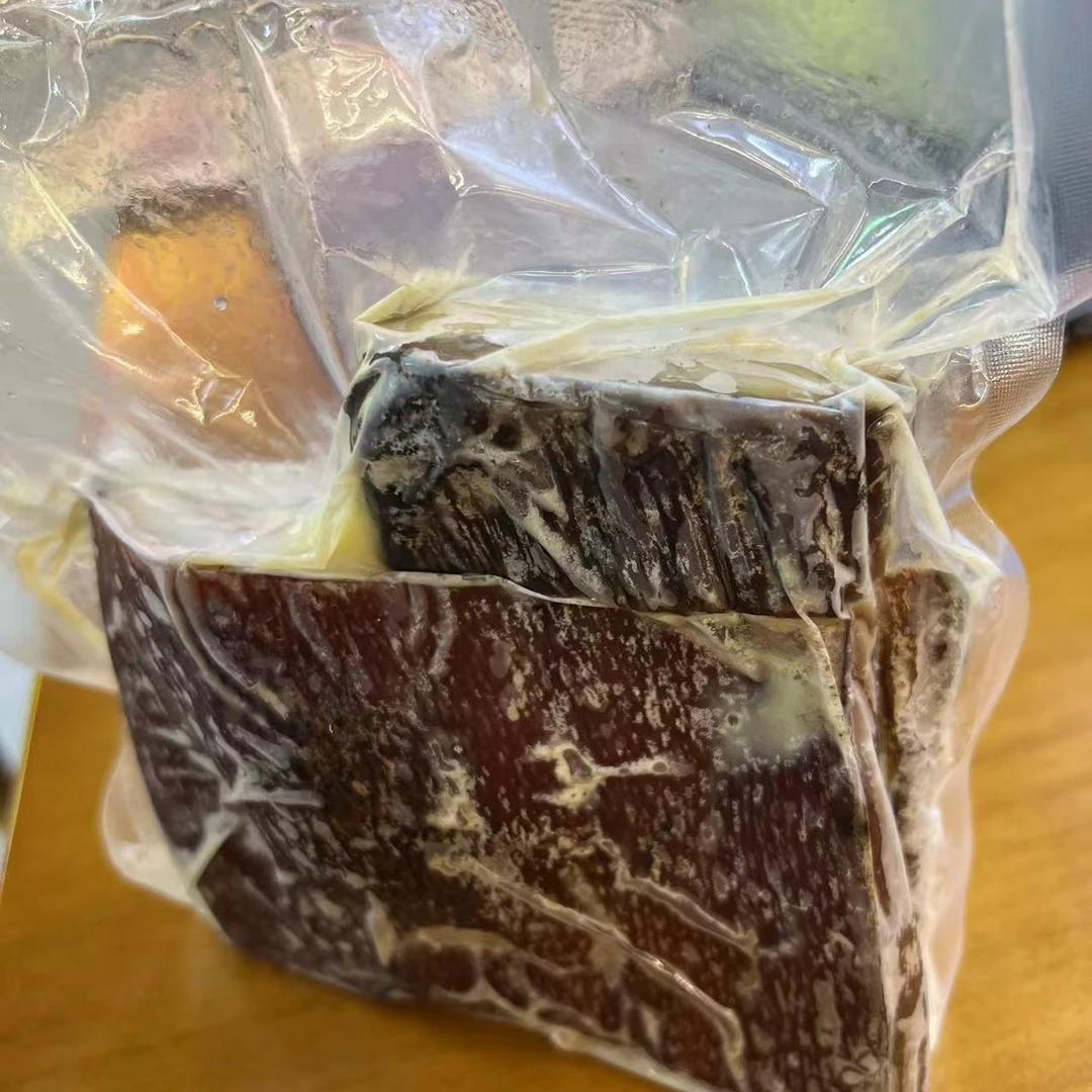 湖北柴火烟熏农家猪腊肉500g