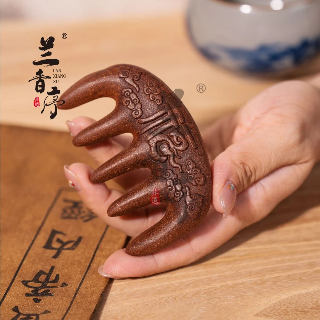 兰香序【香梳：琼心香】合香梳按摩古法纯手工官方正品非遗