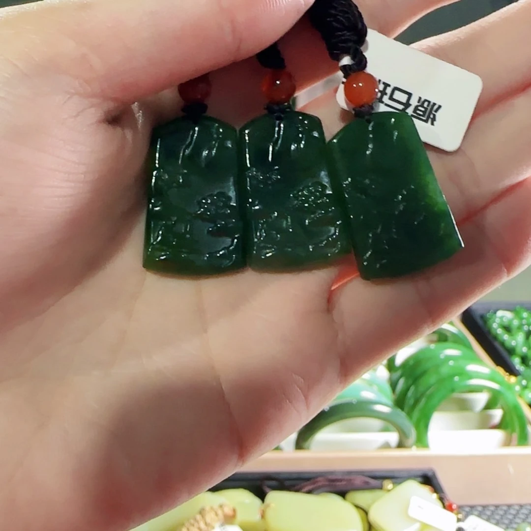 【闪购商品】和田玉吊坠(不含链)未镶嵌多样性发一