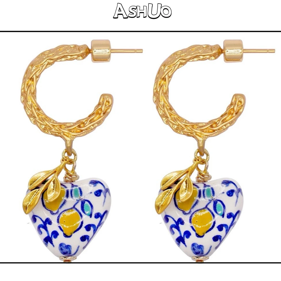 铜合金耳饰 阿烁中古SR as9055