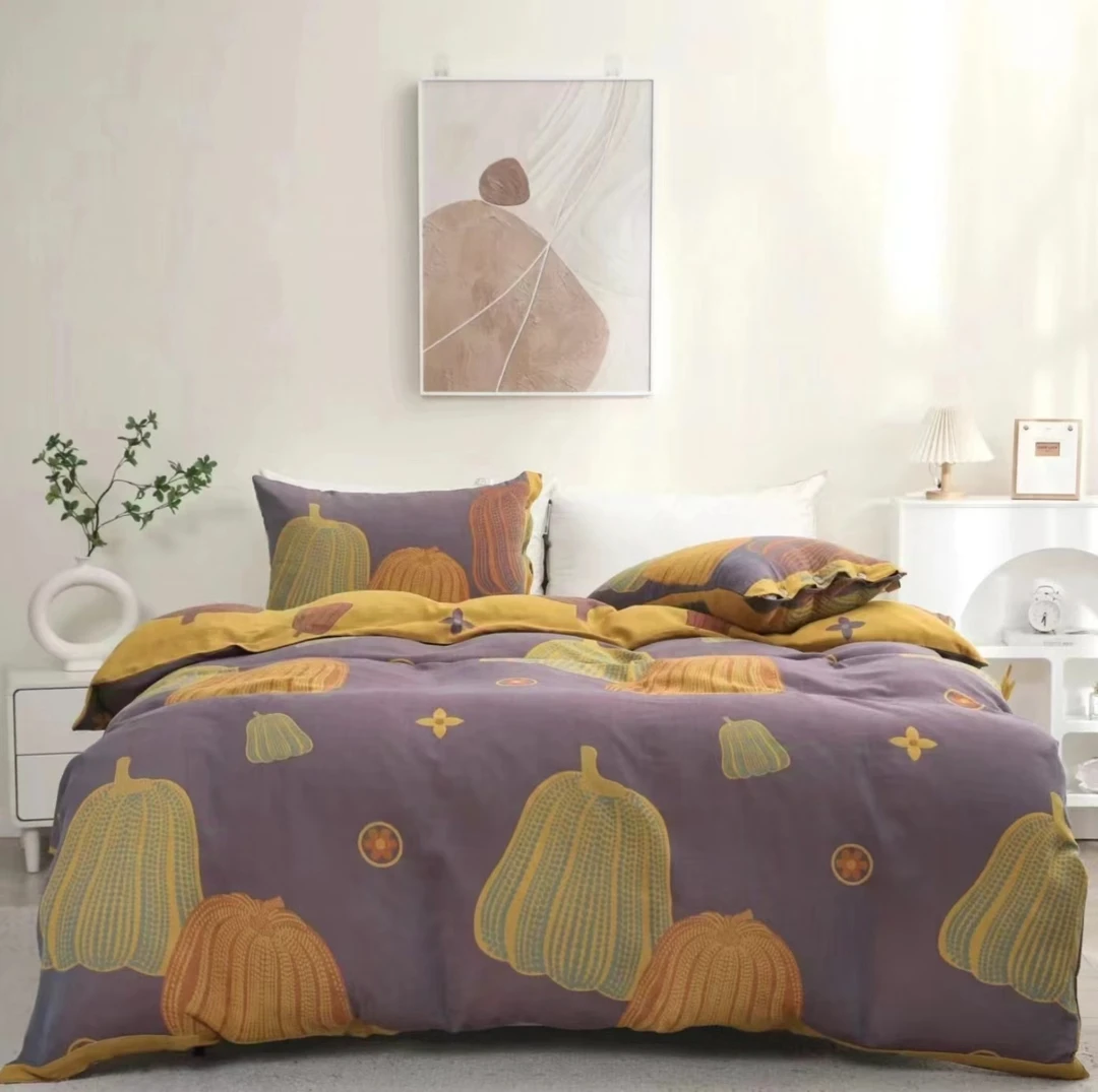 夏凉被【七彩南瓜】2.0*2.3M高端A类亲肤柔软透气纯棉机洗夏凉被