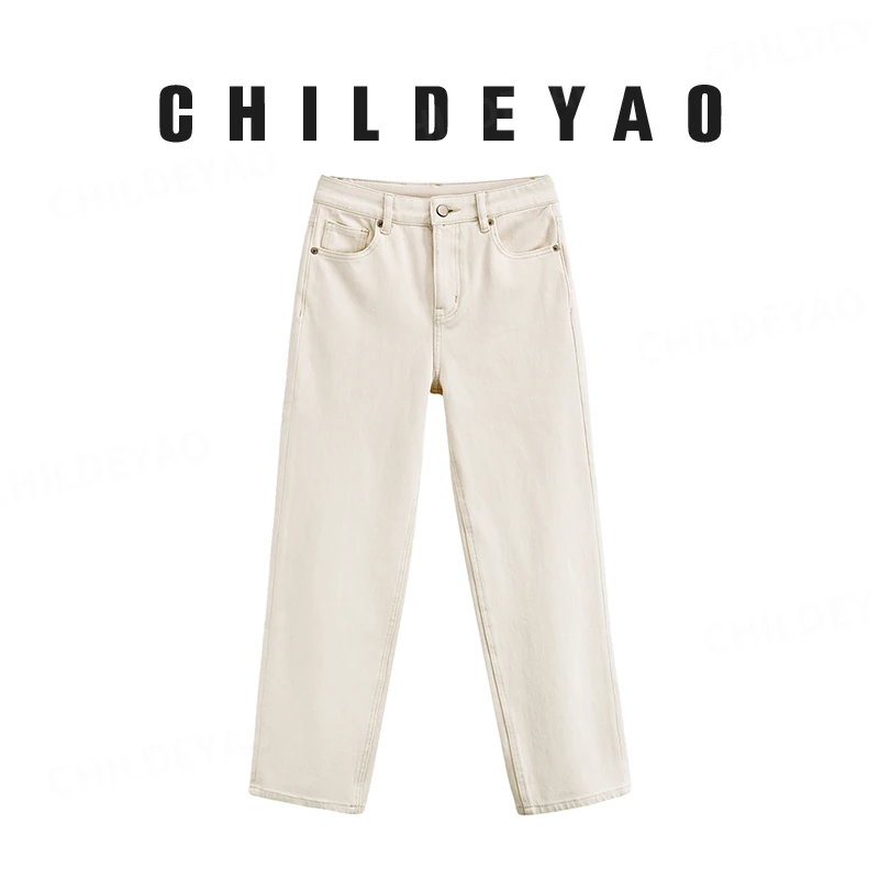 【断码福利价】弹力法棍裤高腰显瘦直筒牛仔裤A4018休闲裤时尚