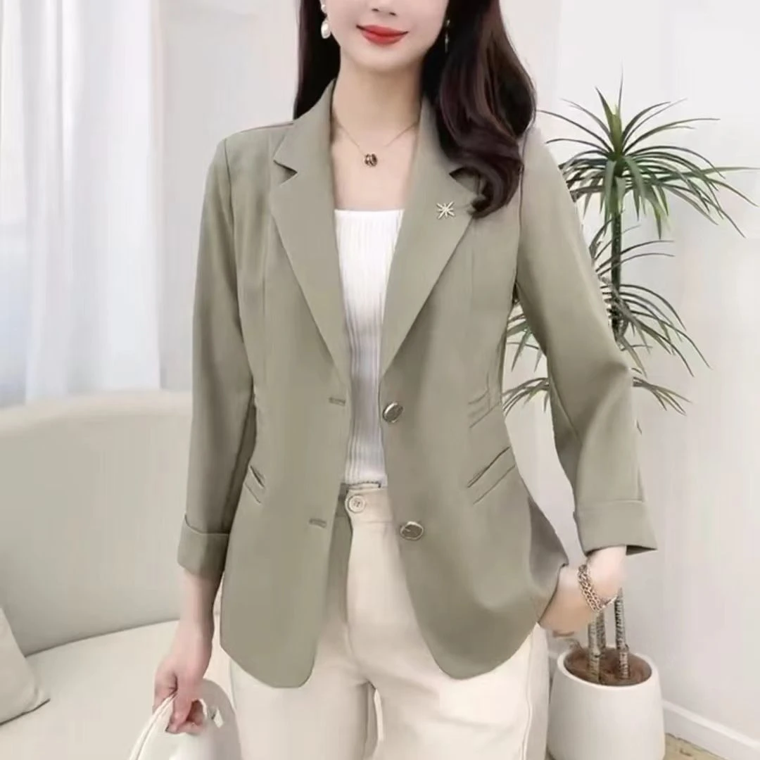高端气质今年流行小个子小西装外套女士2025春秋新款西服上衣洋气