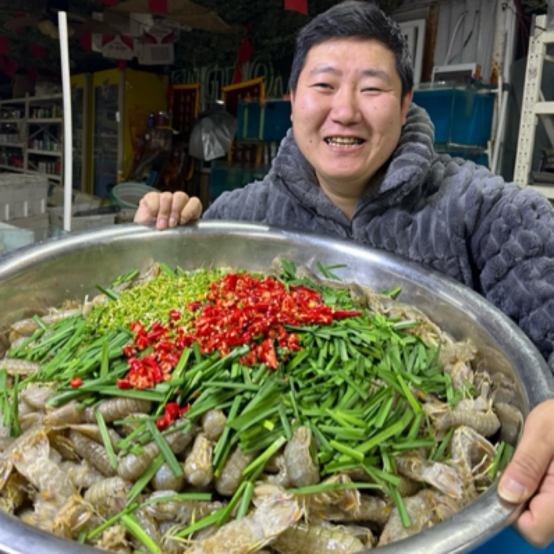 【大凡生腌】旅顺传统生腌虾爬子 中大混 生腌皮皮虾700克/罐 发3罐