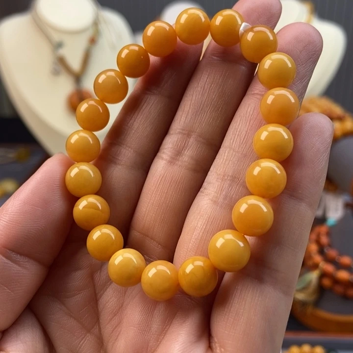 琥珀手链未镶嵌蜜蜡手串9