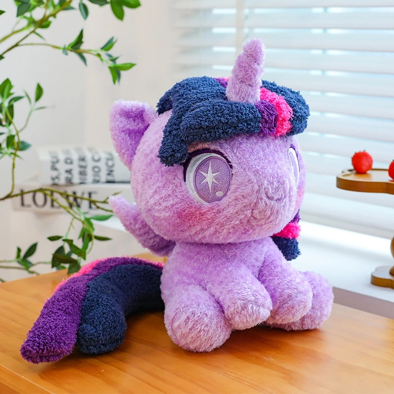 小马新款宝莉可爱毛绒玩具公仔儿童玩偶原型毛绒生日礼物碧琪礼物