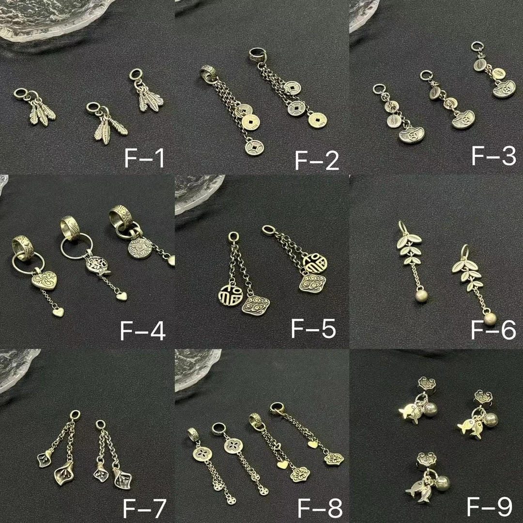 925银银制品 【做旧银】925银饰配件合集图  - 可单卖            .
