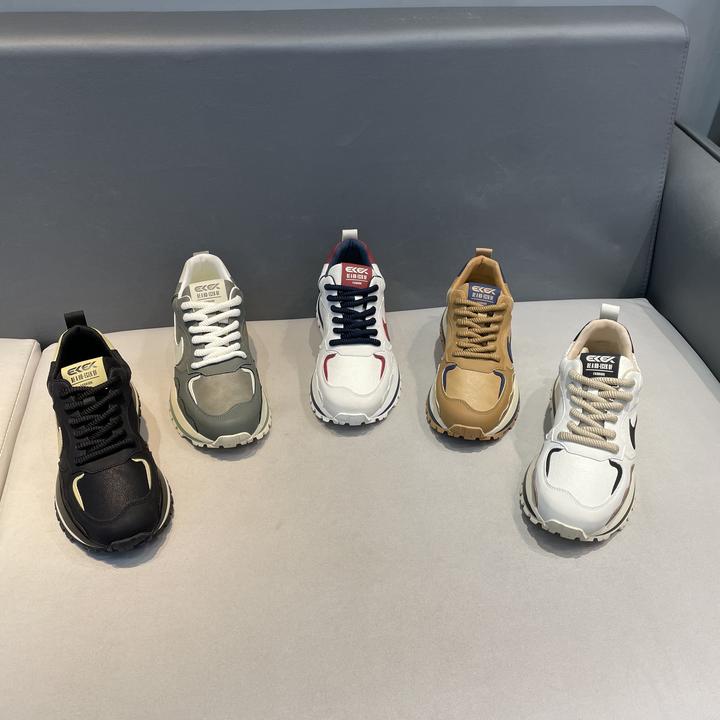 2024秋冬新款EE88-322男士混搭休闲鞋潮流时尚舒适增高跑步鞋