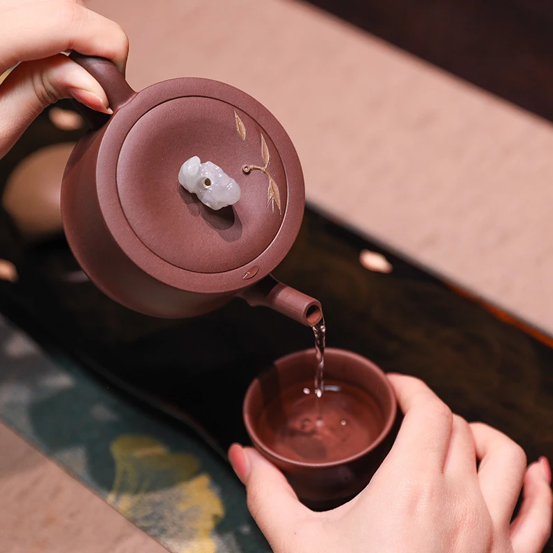 【庄家翡翠】茶禅一味（一代）紫砂茶壶