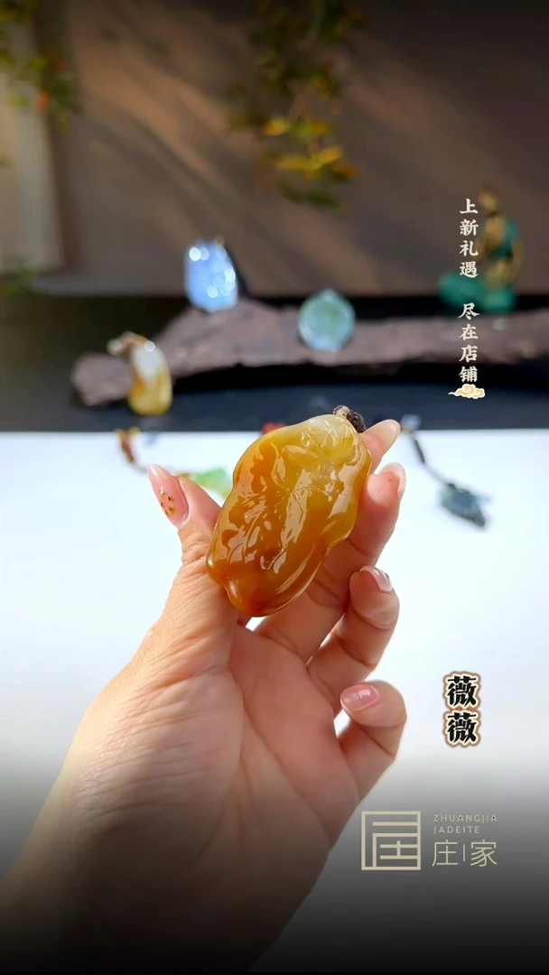 【闪购商品】定制翡翠挂件未镶嵌薇