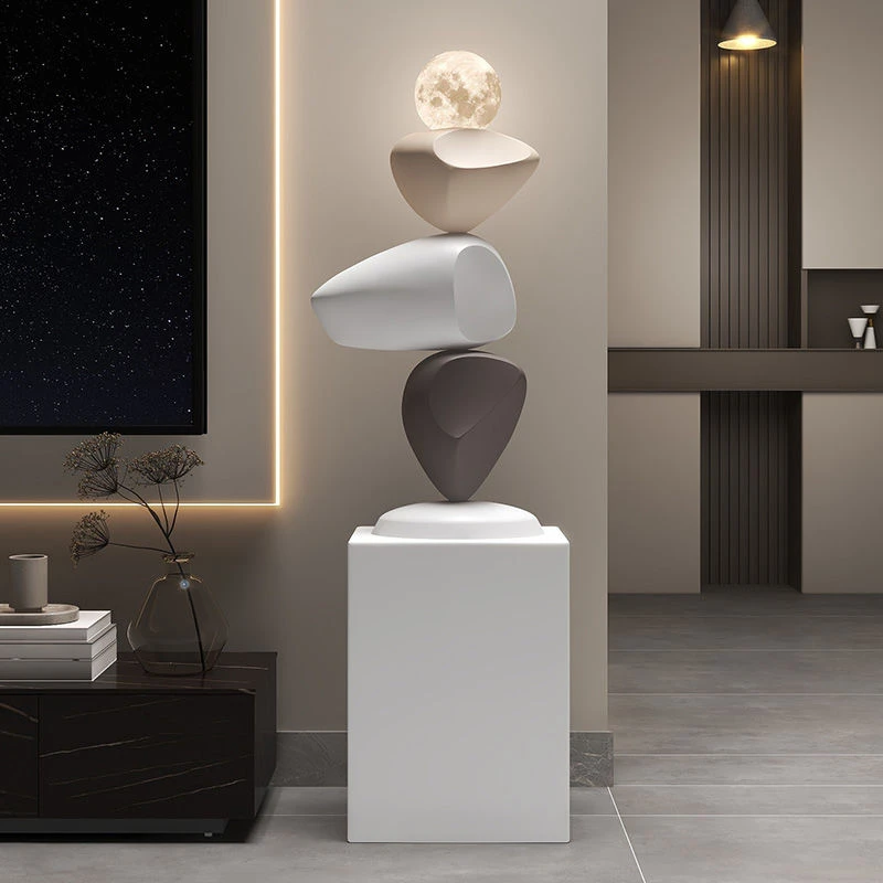 家居时来运转高档创意简约摆件客厅电视柜沙发落地装饰品乔迁礼物