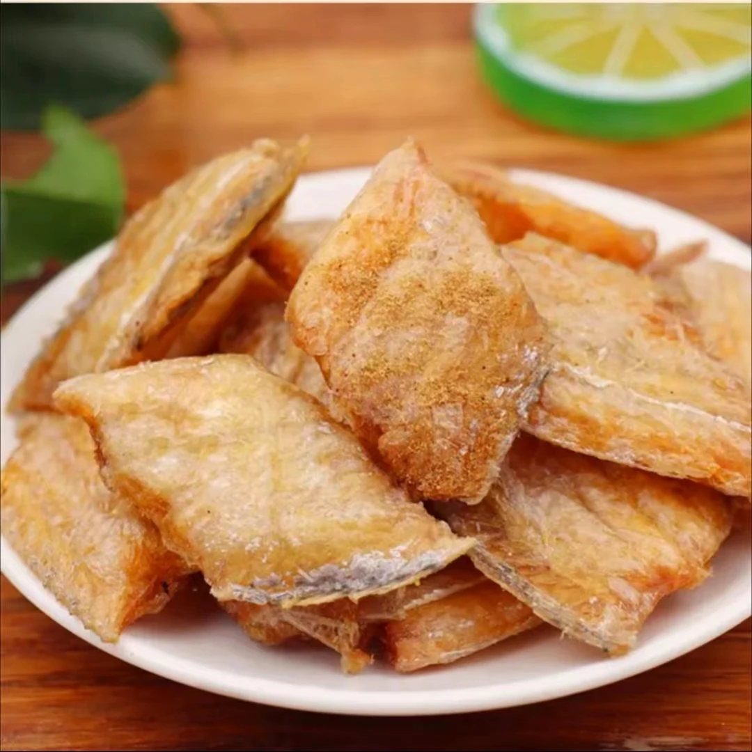 （5）海味香酥非油炸带鱼酥营养零食 70g/包*10包碎裂属正常