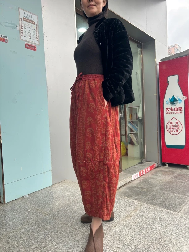 革会分享忆古家百搭款棉裤