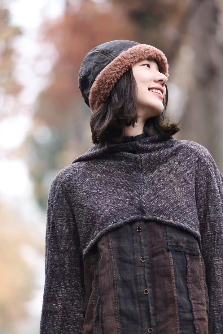 革会分享荼家时尚的帽衫