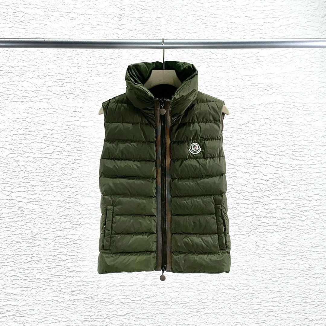 95新 MONCLER 休闲冬季百搭秋冬简约轻薄保暖羽绒马甲 0码 1601