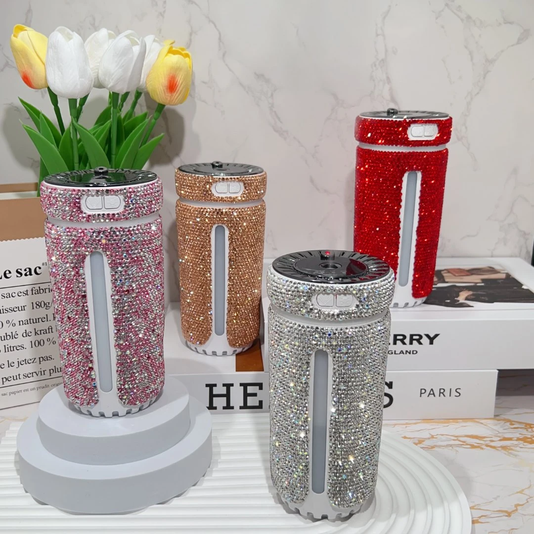 车载空气净化器加湿器汽车用喷雾香薰机车内氛围灯黑科技氧吧小型