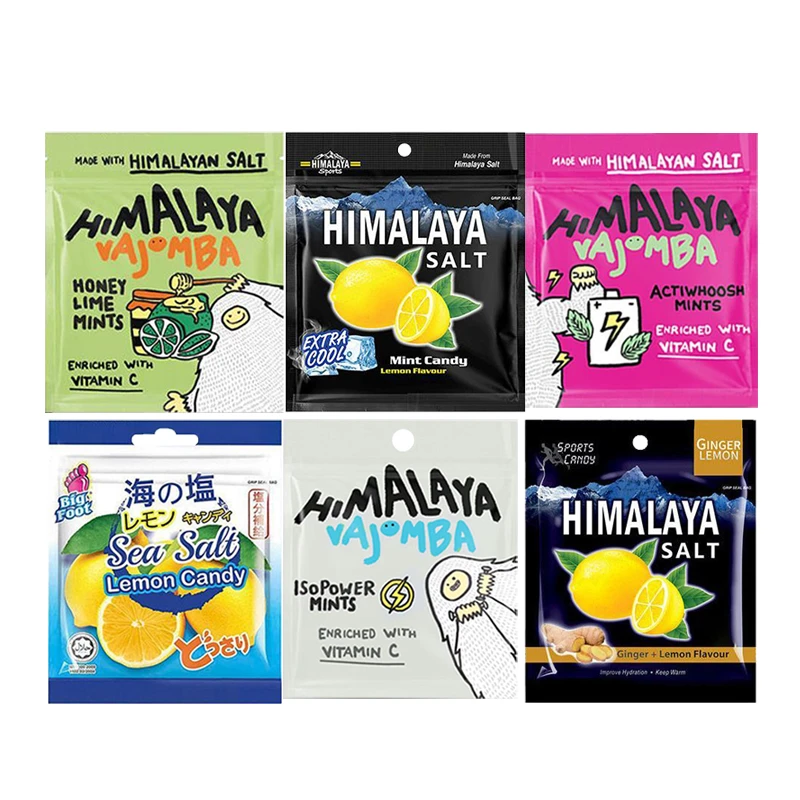 【马来西亚进口】大马碧富牌himalaya咸柠檬糖薄荷糖海盐糖y114
