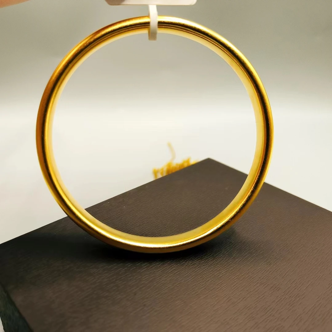 足银手镯 卡8宽扁口泥鳅背手镯经典