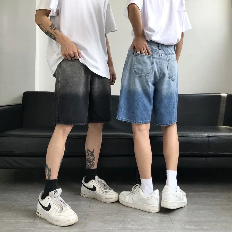 情侣款渐变色牛仔裤（无腰带下单请备注腰围尺码）