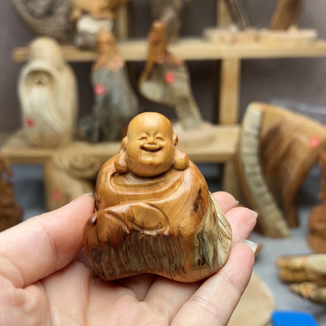 【闪购商品】柏木古*柏木摆件手把件