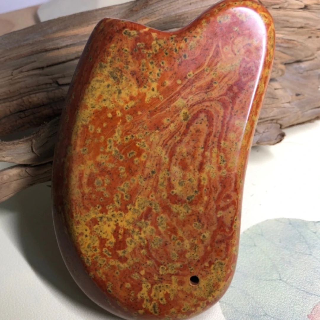 泗水马头山水波纹砭石大板 厚1.7-2.0cm